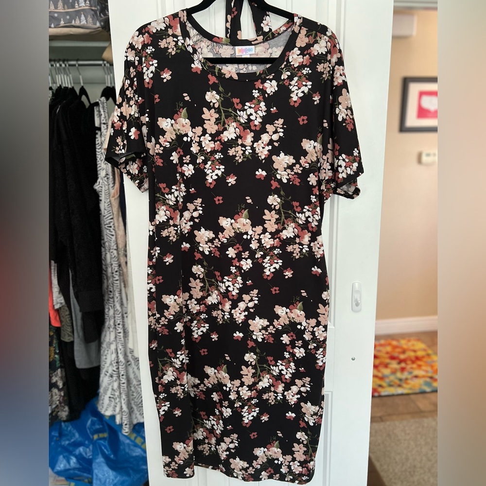 Lularoe belted dress